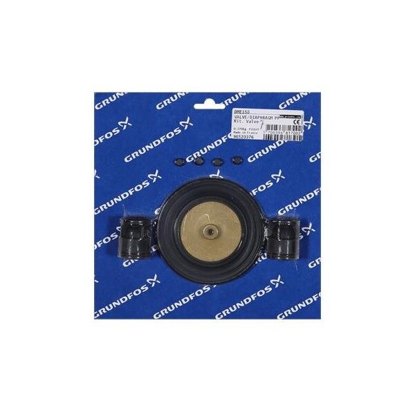 Pump Repair Parts- Kit, valve/diaphragm DME150 PP/E/Cspring, DME Series.